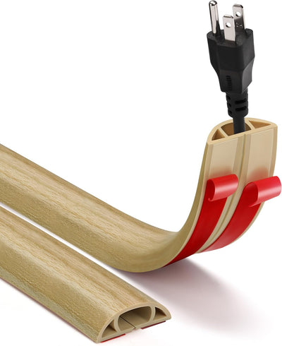 Cubierta autoadhesiva para cables suelo 10ft anti tropiezos