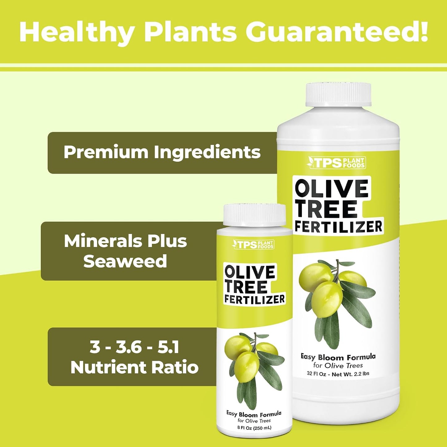 Fertilizante líquido para olivo y árboles 8oz