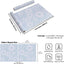 Papel Tapiz Floral Azul Claro Autoadhesivo 12x118pulg