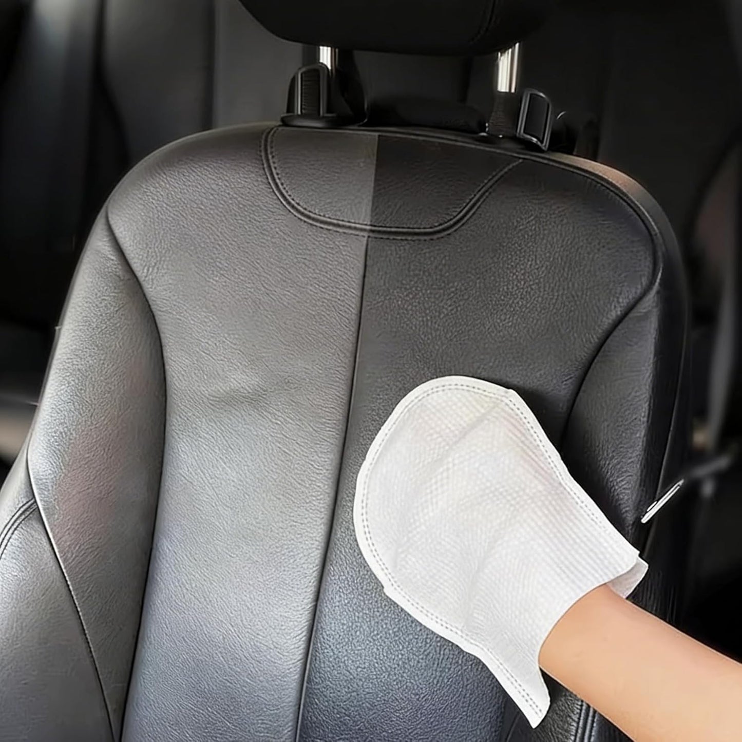 4 Pzas Guantes Limpieza Interior Coche para Tapicería y Paneles