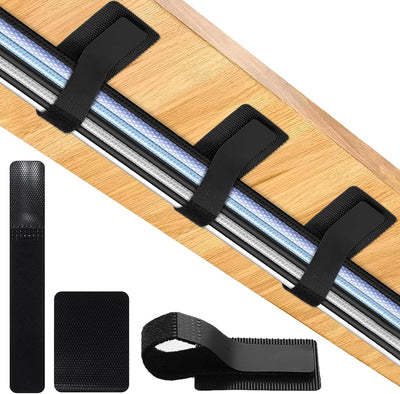 Juego 40 sujetadores cables organizador sin taladro