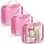 3 bolsas TSA aprobadas reutilizables 1qt transparente con asa
