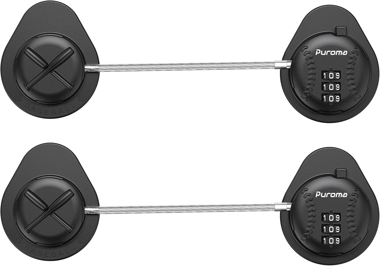 Cerradura nevera set 2 combinación sin llave