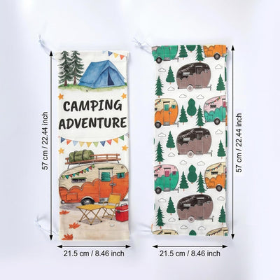 Soporte para bolsas de plástico para autocaravanas, organizador de comestibles para camping