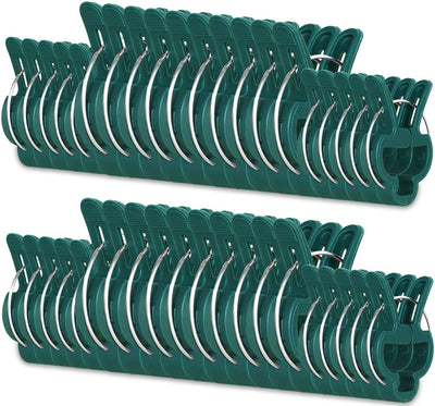40 Clips Soporte Plantas Tomate Jardín Vertical