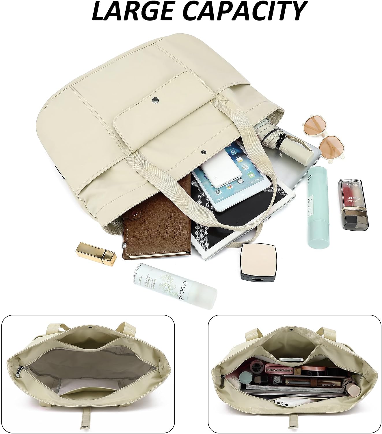 Bolso trabajo mujer plegable impermeable 20.9x6x14