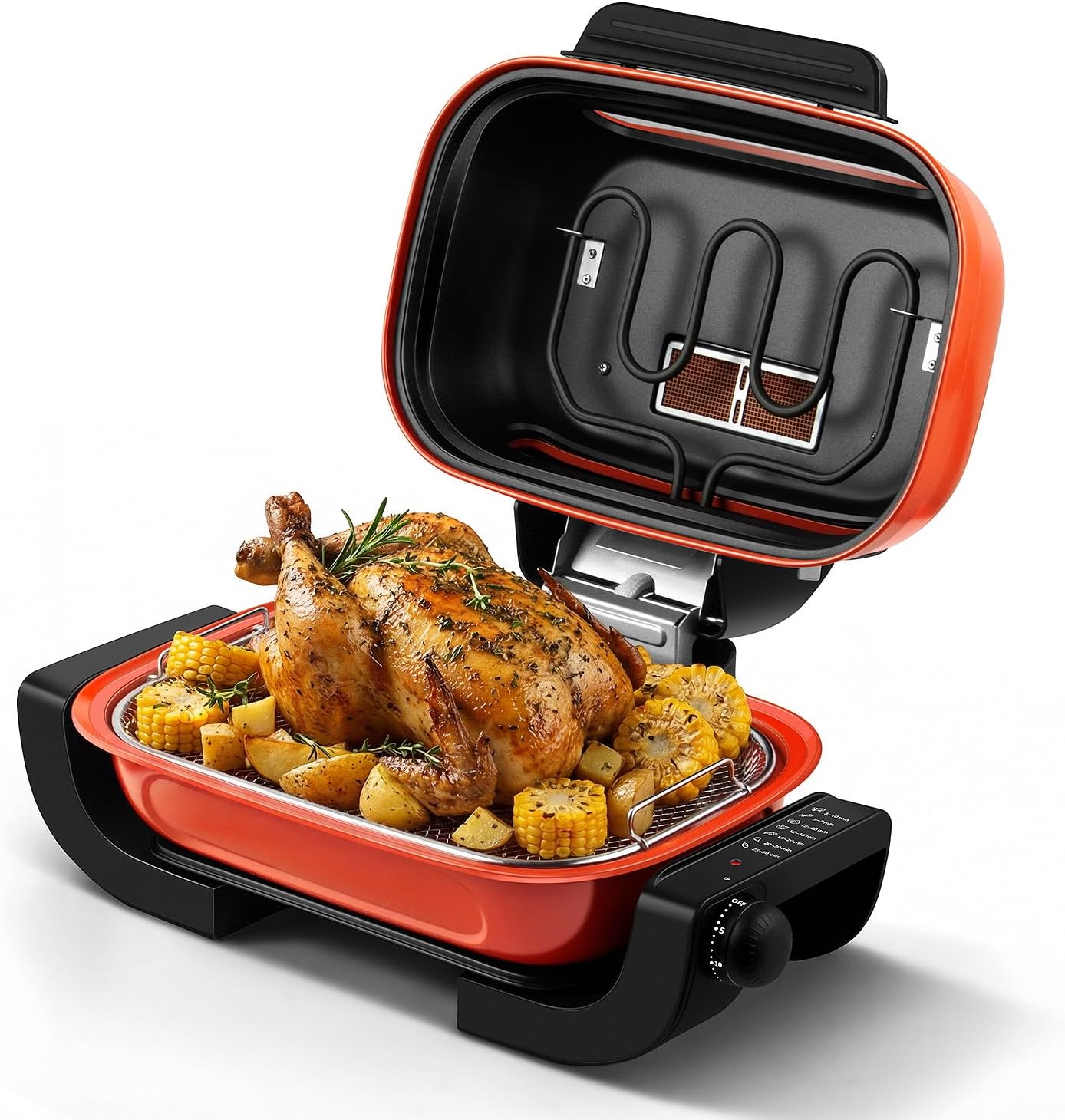 Horno eléctrico Techwood 1300W para asar pescado y comida coreana