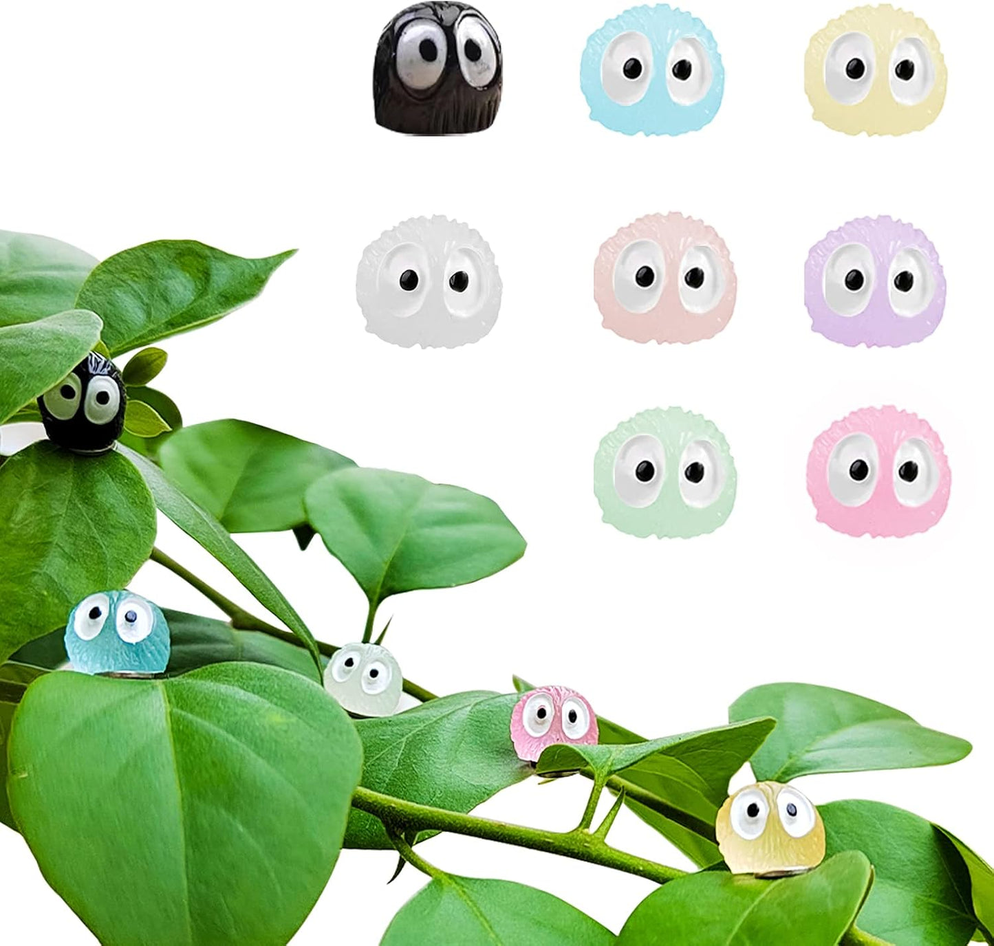 8 Pzas Imanes Conejitos para Plantas Nevera Decorativo