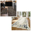 Set 2 Alfombras Cocina Gream Florales 2x6ft