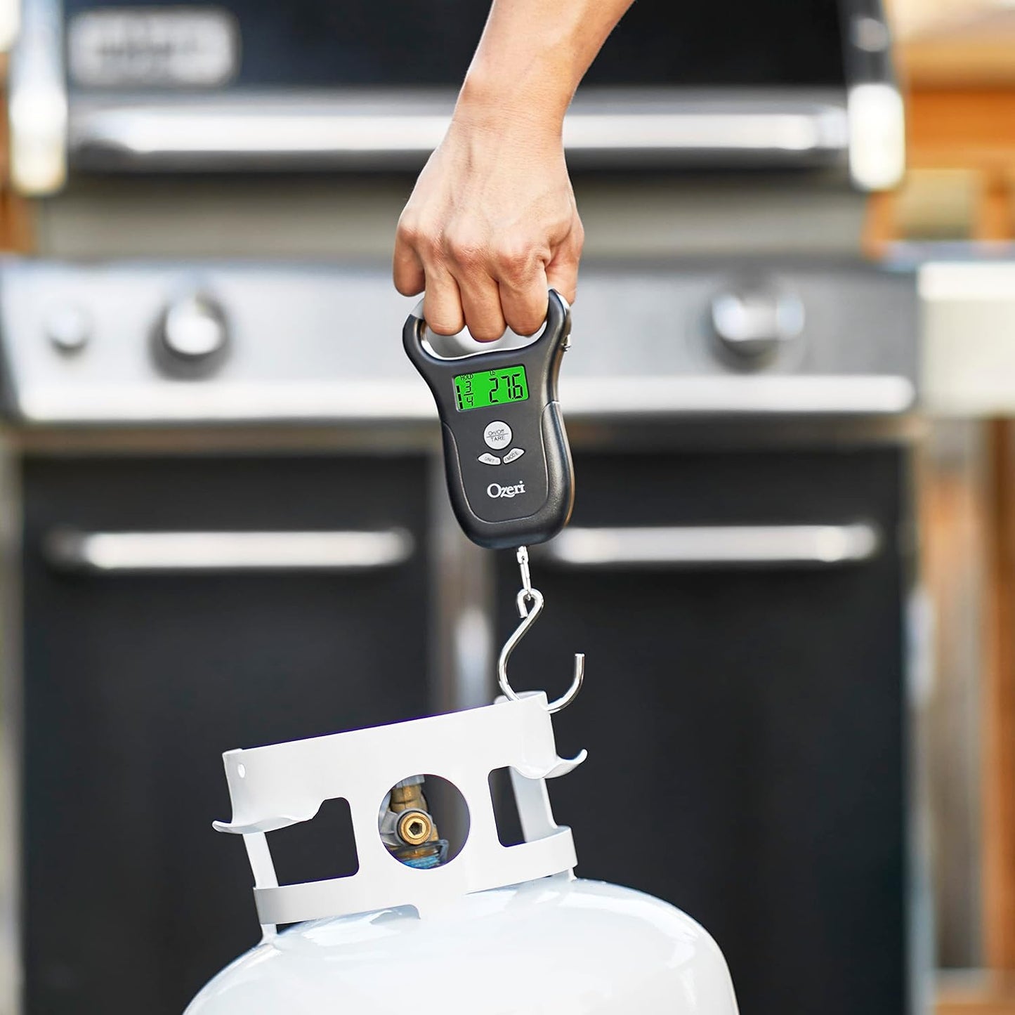 Báscula multifuncional para tanque propano y medidor gas barbacoa
