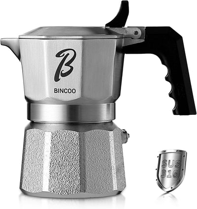 Cafetera Espresso Acero Inox 316 Tres Válvulas Plateado