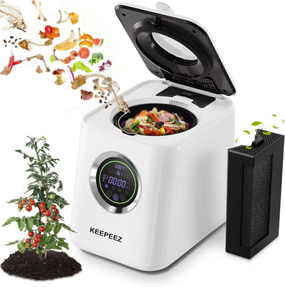 Compostador cocina Smart Mill 1gal con pantalla tactil 4 cuchillas
