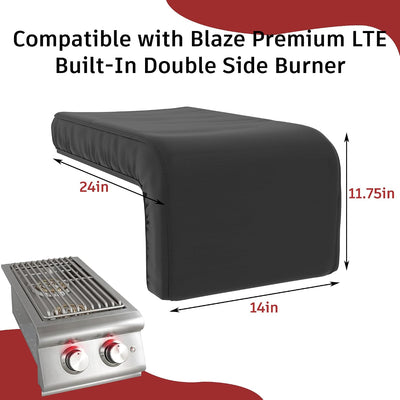 Cubierta parrilla Blaze LTE doble cara 2SBBICV resistente