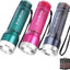 Pack 3 Linternas LED Mini Resistente Agua Con 3 Modos