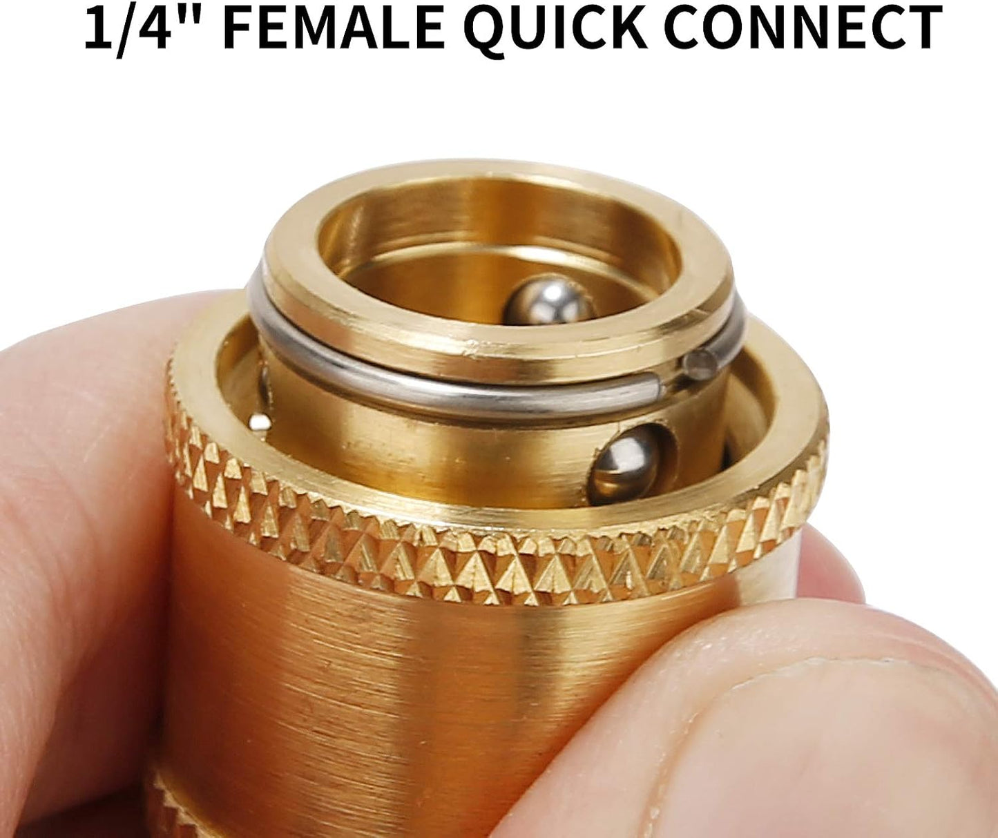Adaptador divisor Y propano RV 1/4pulg conector rápido