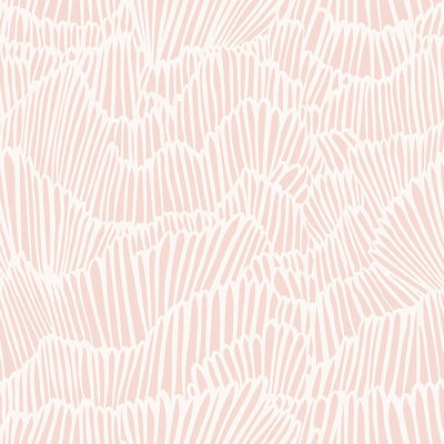 Papel tapiz geométrico rosa 17.7x118pulg autoadhesivo abstracto