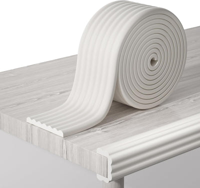 Protector esquina bebé foam 16.5ft blanco