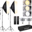 Kit Softbox 2x20x28pulg con 2 bombillas LED E27