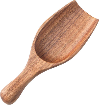 Cucharas madera para café molido té sal baño cocina