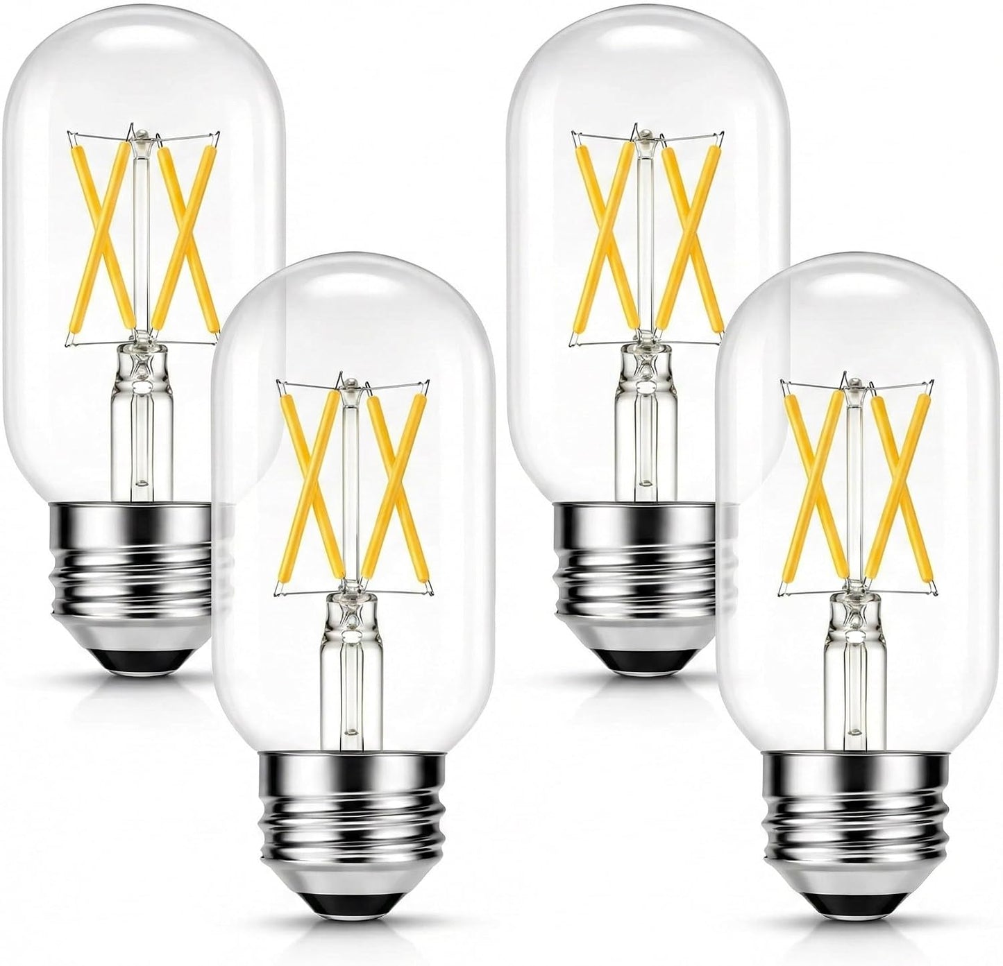 Bombilla LED Edison T45 4W blanco cálido E26 regulable