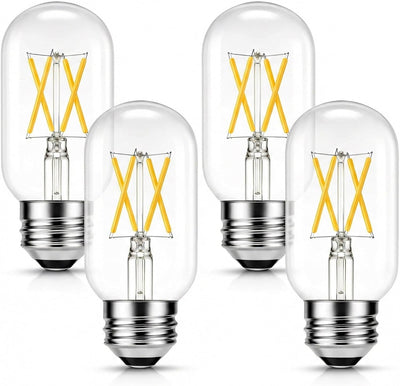 Bombilla LED Edison T45 4W blanco cálido E26 regulable
