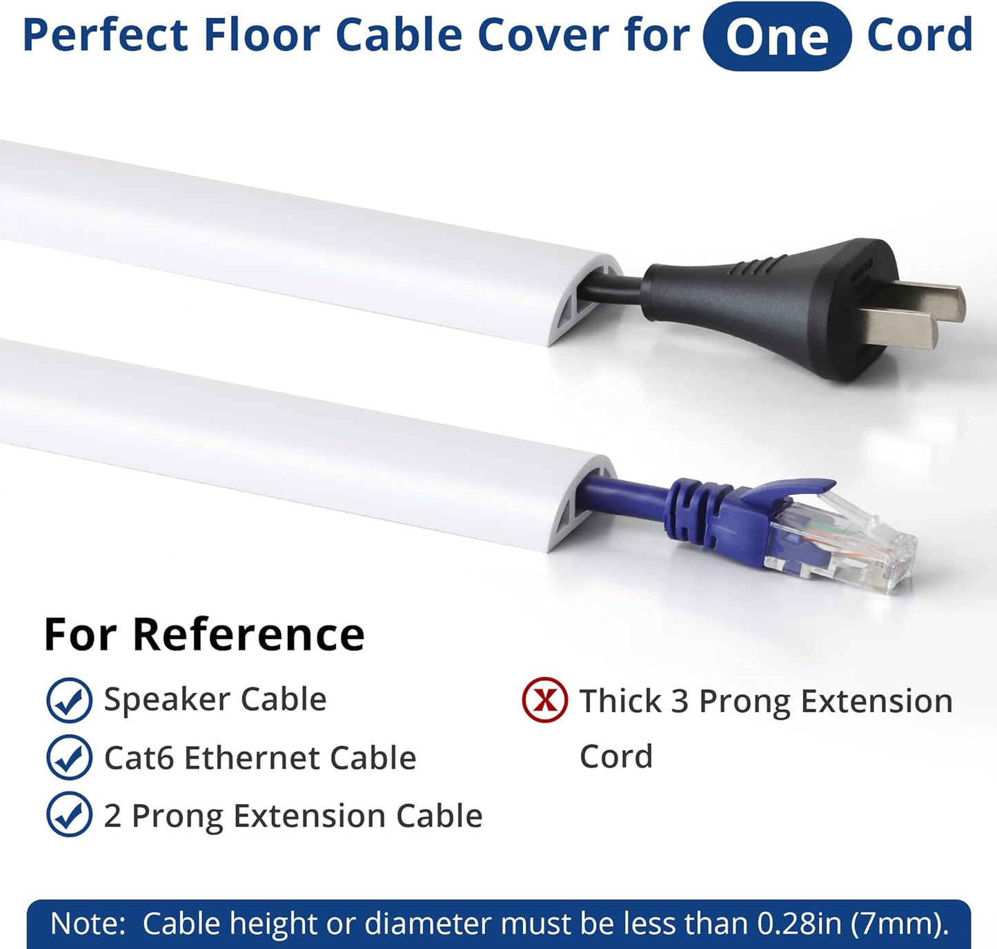 Cubiertas cable PVC suave para cables en suelo
