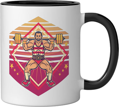 Taza Cerámica Negro/Blanco
