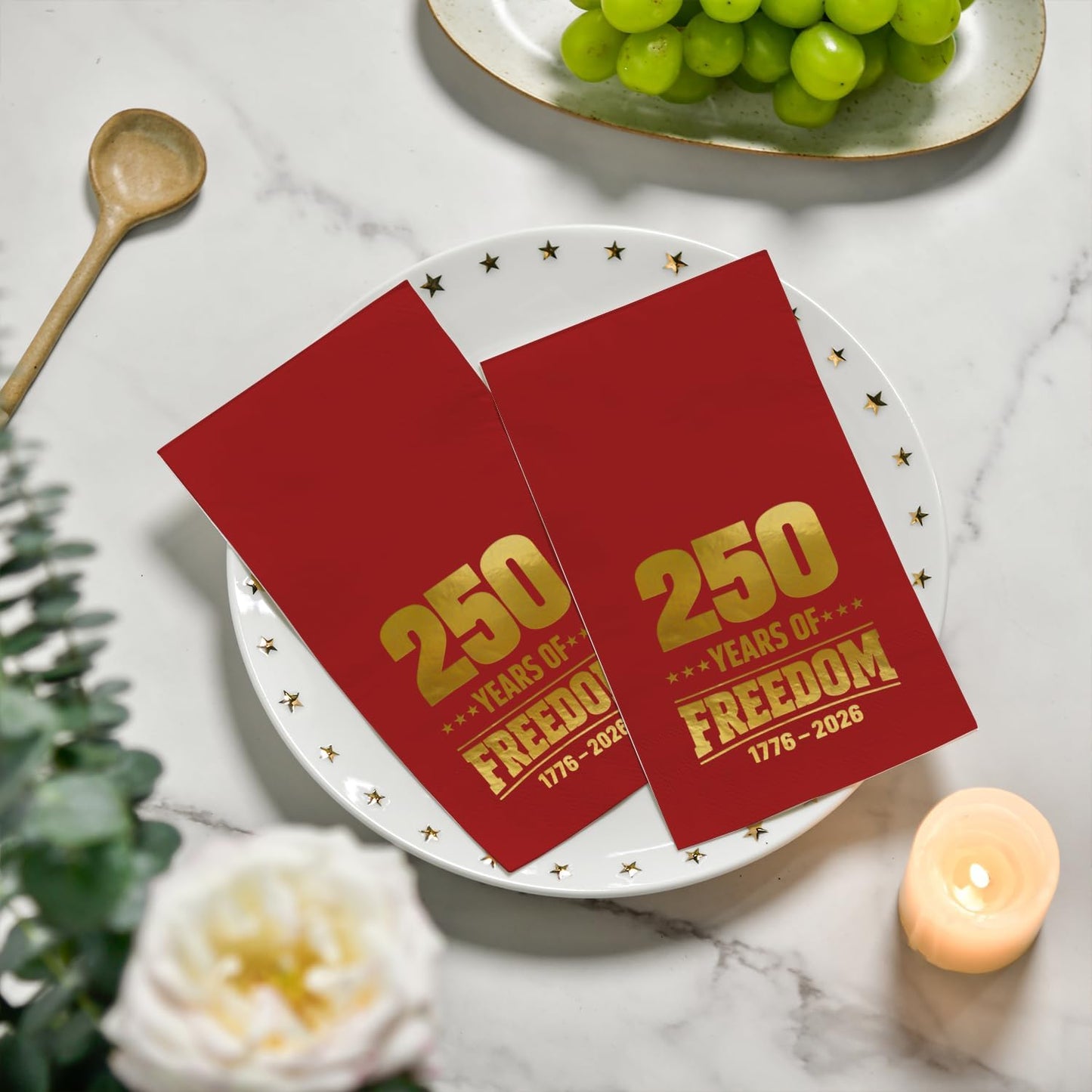 Servilletas papel 50uds 4 de Julio para fiestas