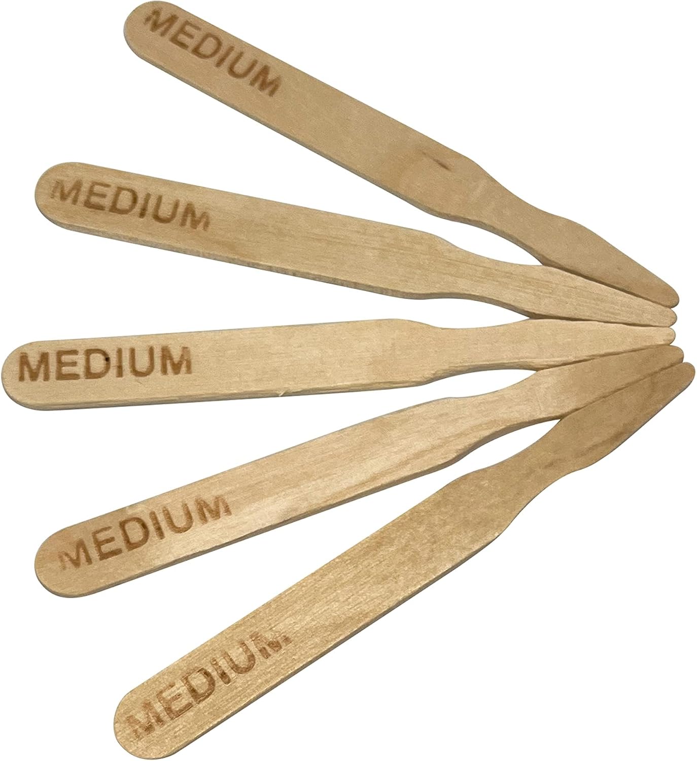 500 Marcadores Carne Madera Abedul 3.5pulg Ecológicos