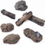7 Pzas Tocón Árbol Artificial Rocas Plástico Miniatura Diorama