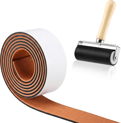 Suelo barco espuma EVA autoadhesiva 98.4x2.3pulg