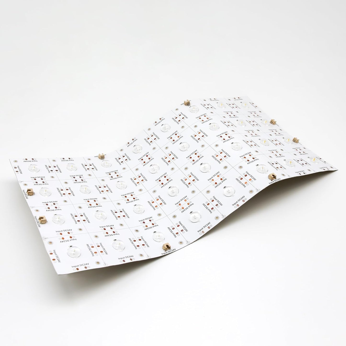 Hoja LED flexible para mármol translúcido 6000K 4 pzas