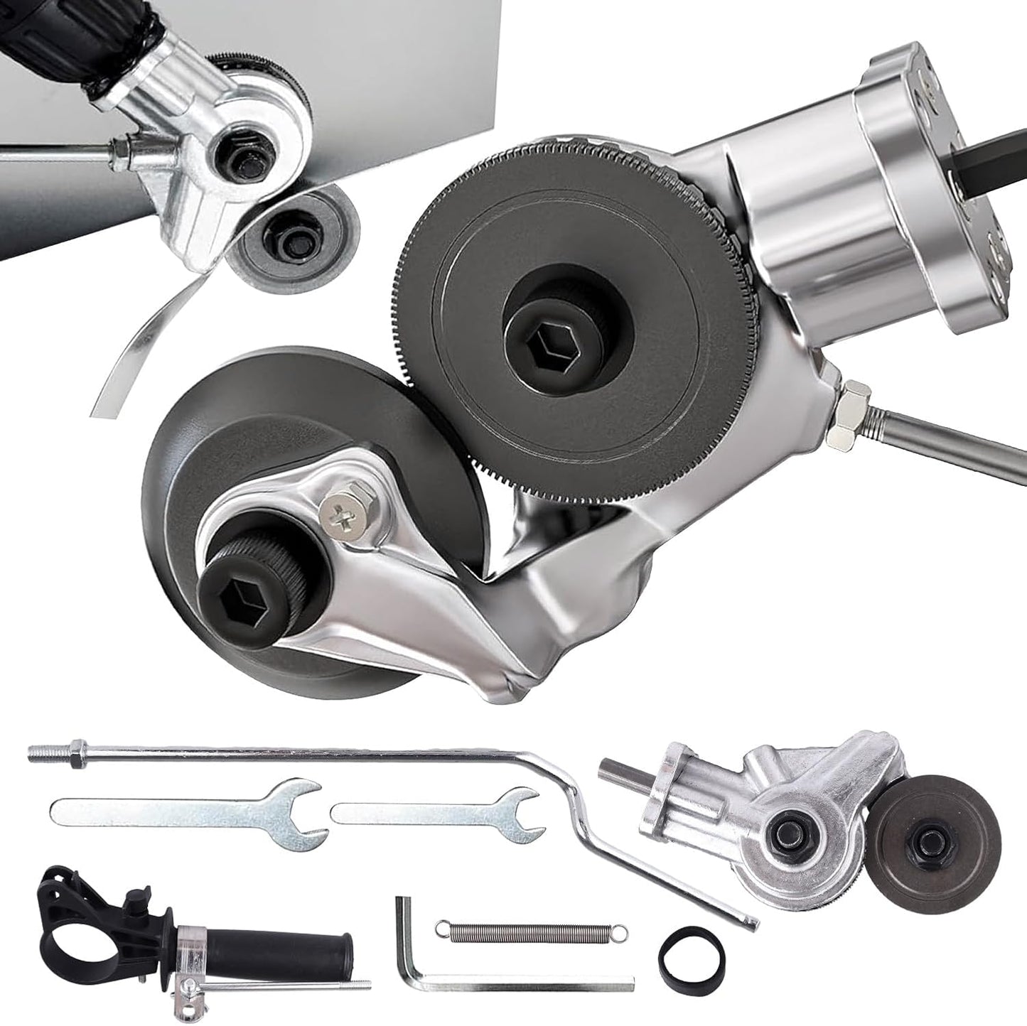 Cortador placa taladro metal Nibbler con adaptador
