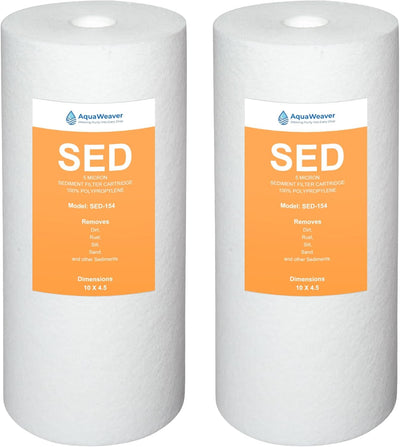 Cartucho filtro sedimentos 5micrones 10x4.5pulg para Culligan