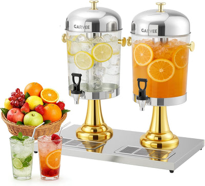 Dispensador de bebidas Garvee acero inoxidable con núcleo de hielo
