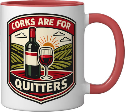 Taza Cerámica Frase Divertida Para Amantes Del Vino