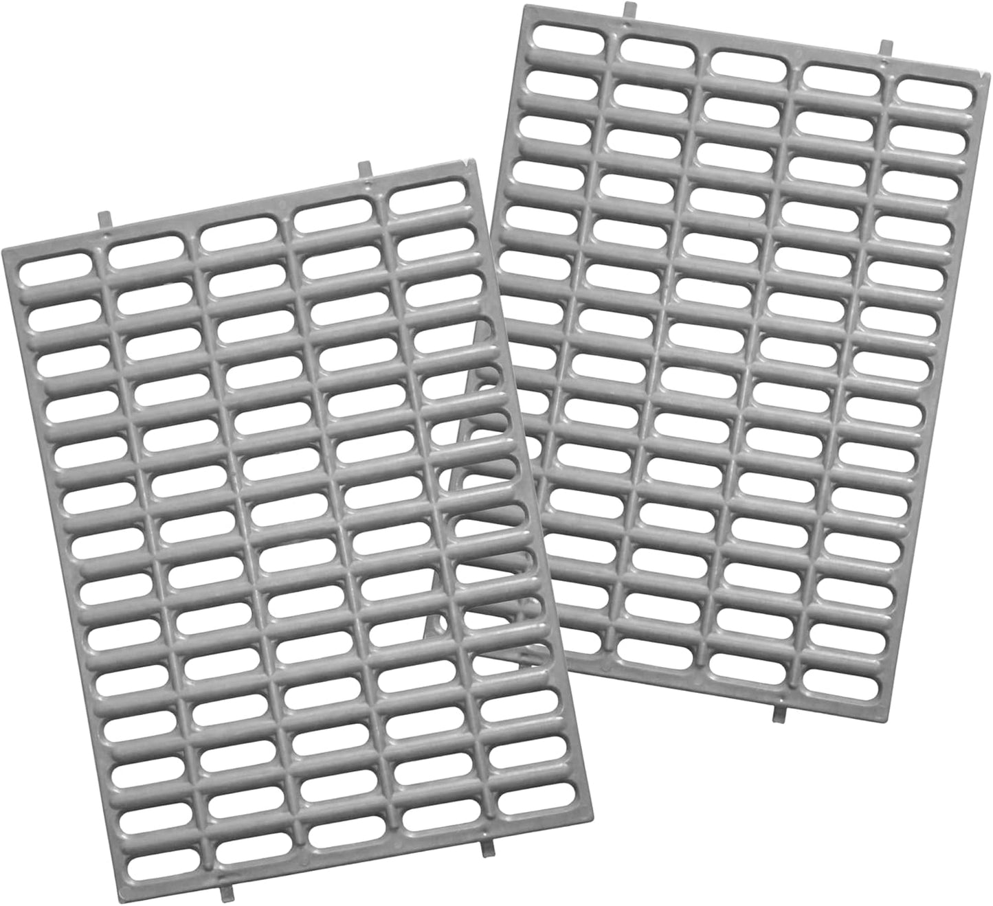 Alfombrillas ABS para jaula conejo gris set 2