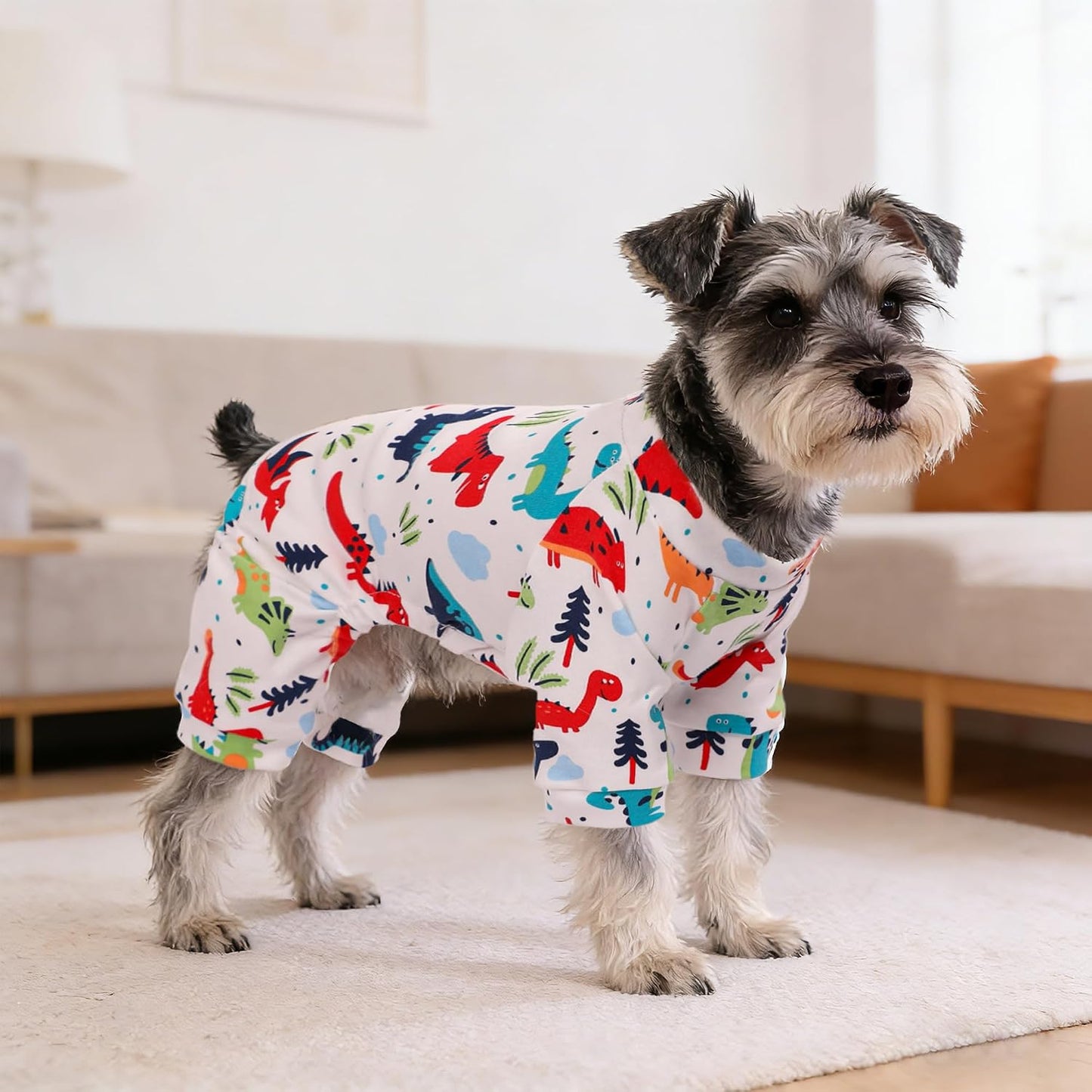 Pijamas perros 100% algodón elásticos transpirables extra pequeño