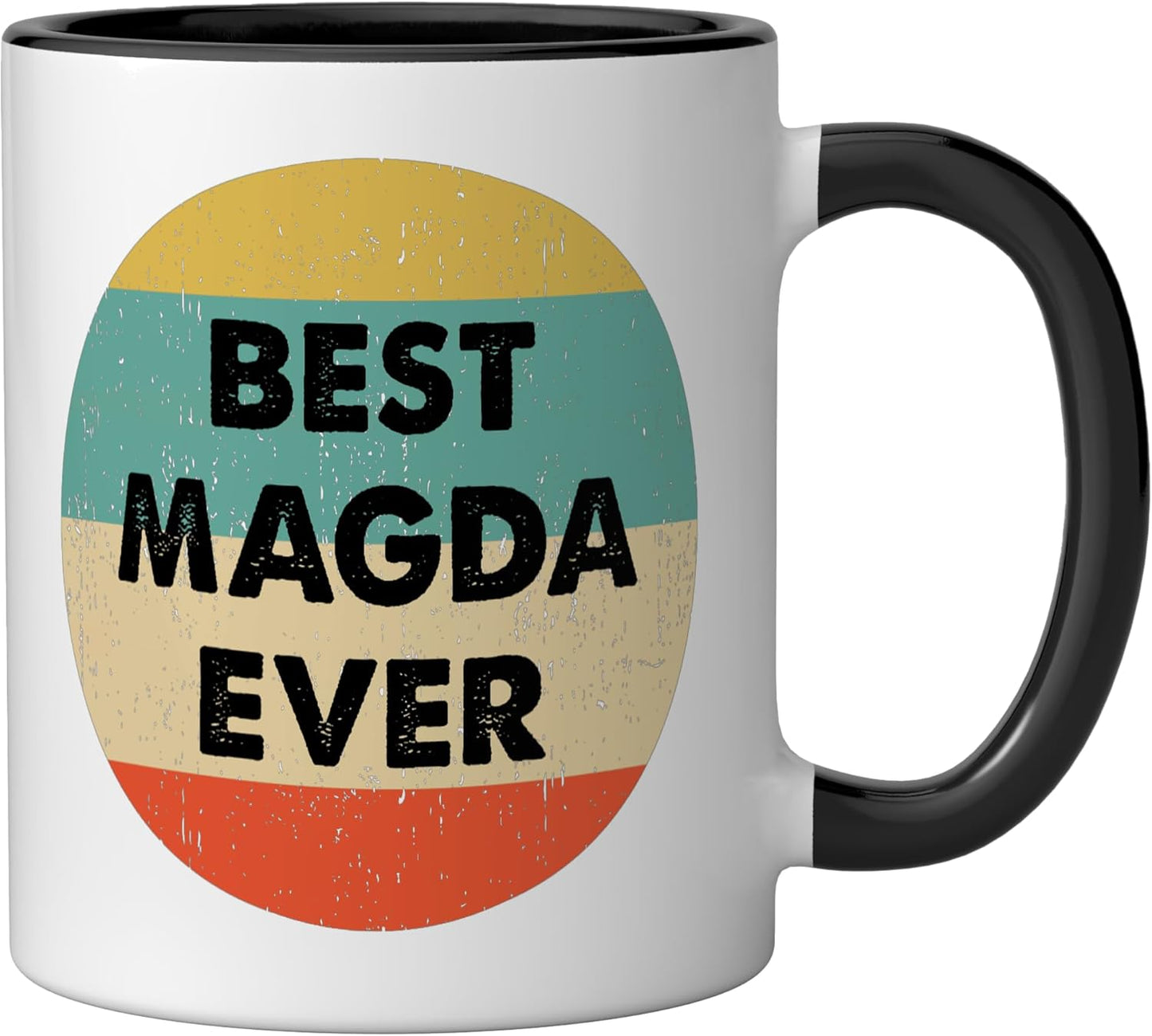 Taza Cerámica Negro/Blanco