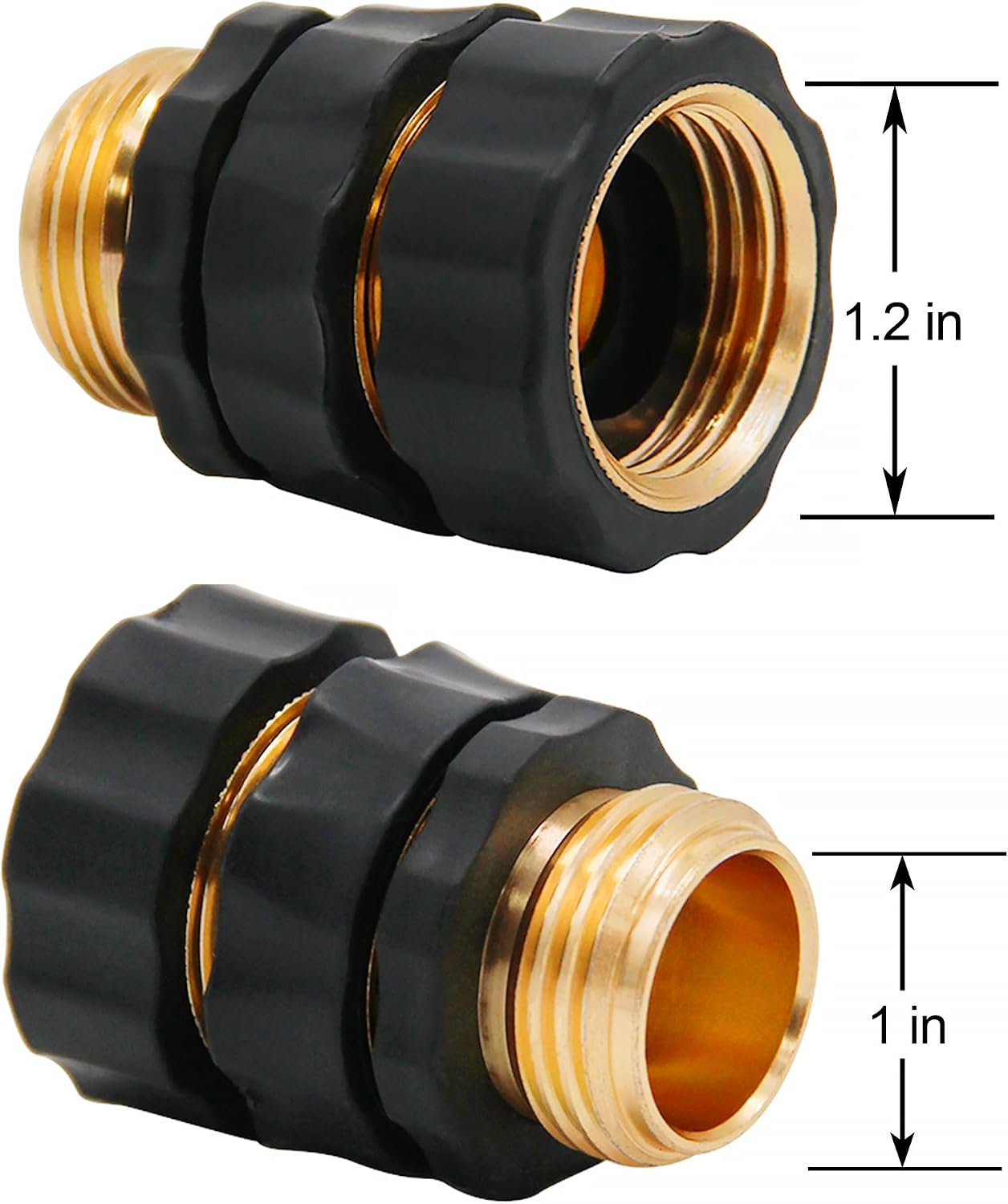 Conector manguera jardín 3/4pulg 12pzas conexión rápida