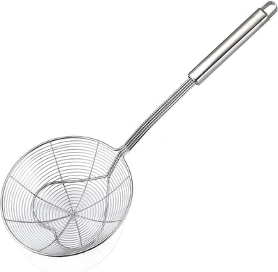 Cuchara espumadera acero inox 5.5pulg con asa