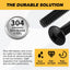 Pernos acero inox 304 1/4-20x1-1/4 pulg para muebles Jeep