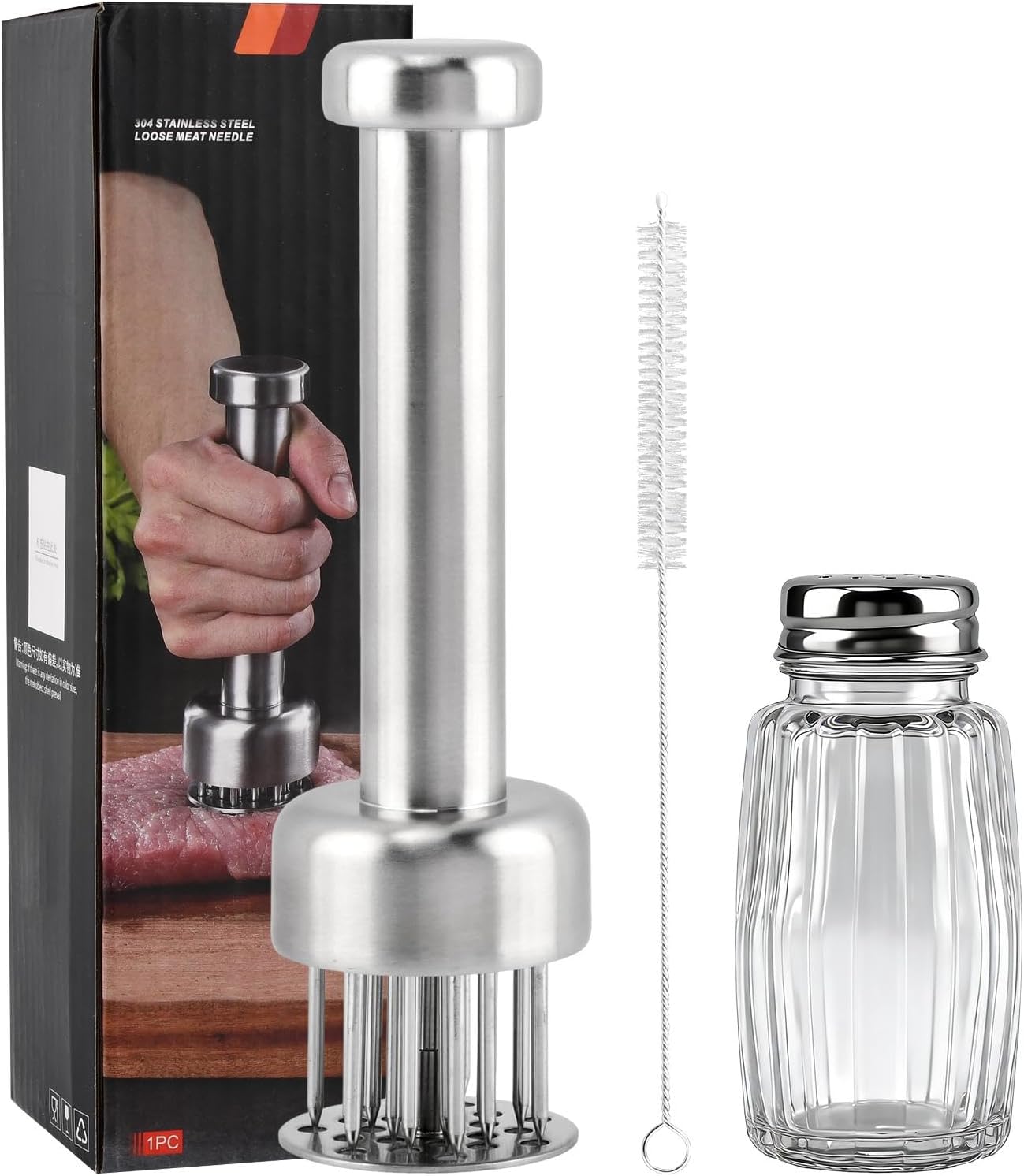 Ablandador automático de carne con 21 agujas de acero inoxidable 304