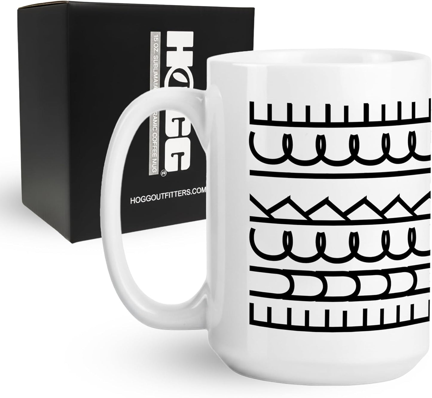 Taza de café con mensaje oculto Fuck ICE