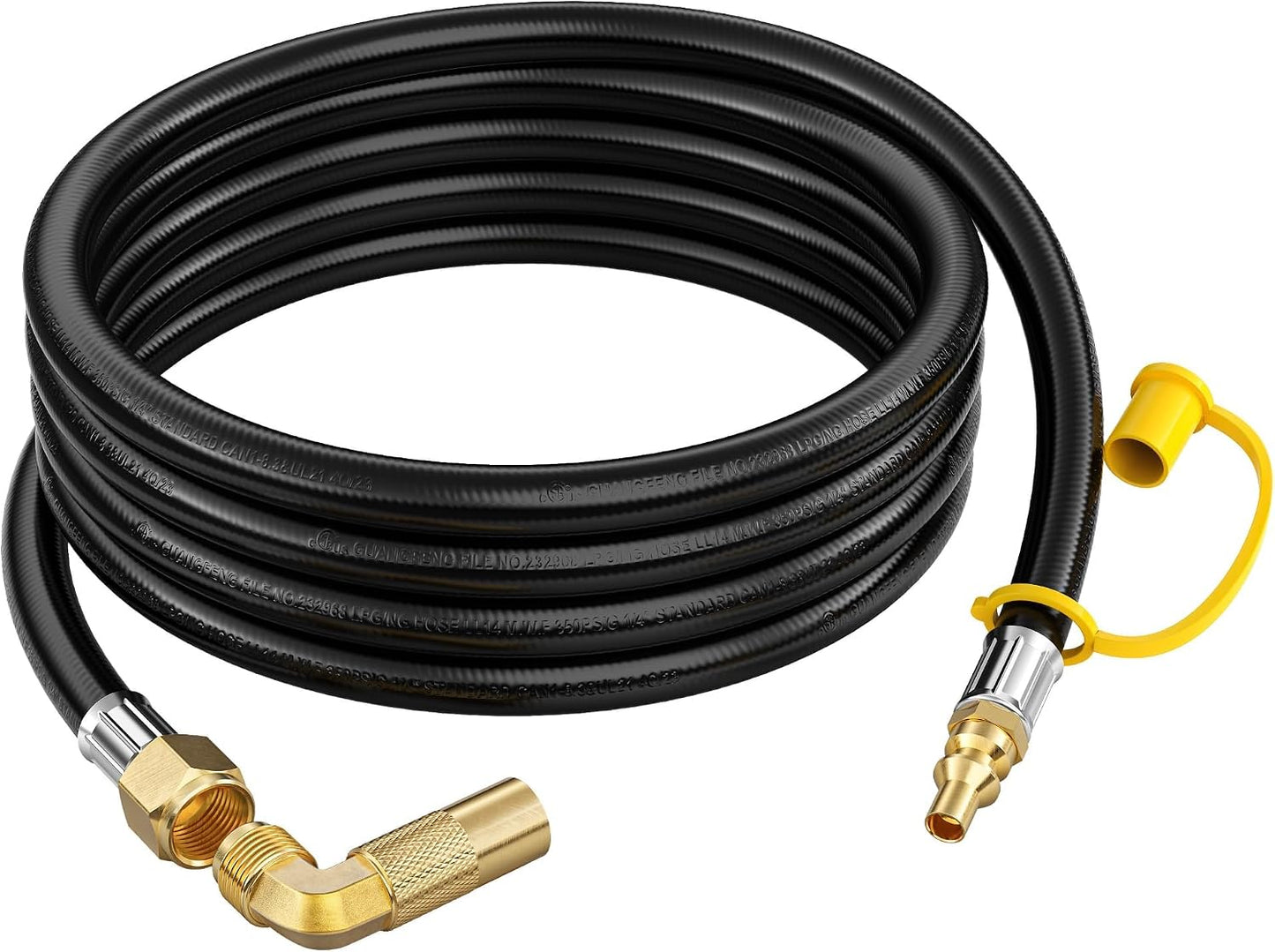 Manguera propano conexión rápida 15ft adaptador