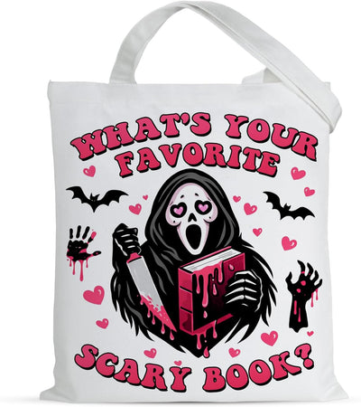 Bolsa de mano de terror para mujer con cara de fantasma y regalo de horror