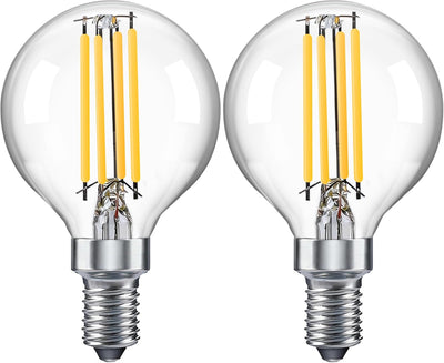 Bombilla LED G16.5 E12 regulable 4 W blanco cálido 2700K