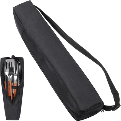 Bolsa utensilios parrilla 22.44x3.9pulg portátil multiusos