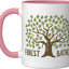 Taza Cerámica Forest Bather Rosa/Blanca