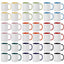 Tazas sublimación 11oz cerámica mango colorido 36uds